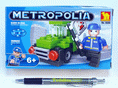 Stavebnice Metropolia Auto 49ks v krabici