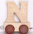 Bino Dřevěný vagónek N