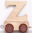 Bino Dřevěný vagónek Z