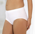 Kalhotky po porodu stahovací bílé XL