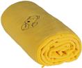 Dětská flísová deka s pejskem žlutá